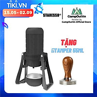 Máy pha cà phê mini cầm tay Staresso mirage bản mới 2021 Hàng chính hãng đồ du lịch pha cafe espresso mang theo xếp gọn bảo hành 1 năm campout CÓ QUÀ