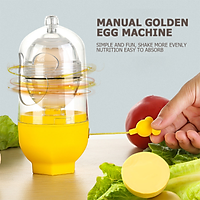 Máy làm trứng bằng tay được cung cấp năng lượng bằng tay Bên trong Máy trộn Nhà bếp Tiện ích nấu ăn Dụng cụ nấu trứng di động Máy lắc trứng