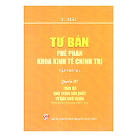 Tư bản: phê phán khoa kinh tế chính trị (tập thứ ba) – quyển III: toàn bộ quá trình sản x