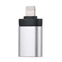 OTG Adapter Portable USB2.0 Adapter Mini Size Aluminum Alloy Material Plug and Play Wide Compatibility for iOS Devices