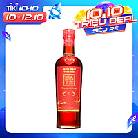Nước Mắm Tĩn Tôm Biển độ đạm 45N tự nhiên chai 500ml Hồng Ngọc Đại Dương nước mắm nguyên chất truyền thống sạch cốt nhĩ đặc biệt từ tôm biển tươi không chất bảo quản.