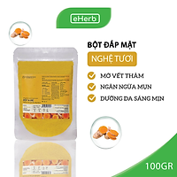 Bột Nghệ Nguyên Chất Đắp Mặt Nạ Ngăn Ngừa Mụn, Mờ Sẹo MILAGANICS 100g (Túi Zip)