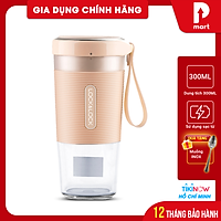 Máy Xay Sinh Tố Cầm Tay Lock&Lock EJJ321 (50W - 300ml), Tặng Muỗng Inox- Hàng Chính Hãng