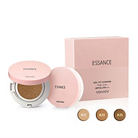 Phấn nước mịn lì mờ khuyết điểm Essance Veil Fit Cushion SPF50+ PA+++ 15g