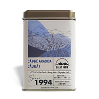 Cà Phê Arabica Cầu Đất Rang Mộc DalatFarm - Hộp 250Gr