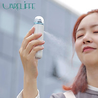 Uareliffe Water Replenishing Instrument Rechargeable Nano Sprayer Handheld Humidifier Hydrating Anti-aging Wrinkle Facial Humidification Tool Home Outdoor Office Skin Care Replenishing Humidifier For Men Women Use