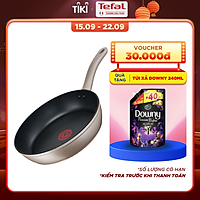 Chảo chiên chống dính đáy từ Tefal Sensations H9100414 24cm (Đồng) - Hàng chính hãng