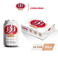 Thùng 24 Lon Bia 333 330ml