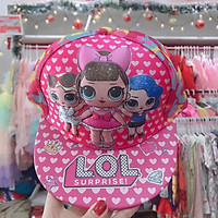 Nón cho bé gái, mũ lưỡi trai đáng yêu- hình L.O.L
