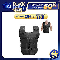 Áo tạ thể lực Oxford 50kg có thể điều chỉnh chuyên dụng tập luyện khi đánh quyền anh