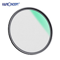K&F Concept 1/2 Soft Focus Filter Diffusion Filter with Waterproof Dust-Proof FMC Green Film for Camera Lens 82mm