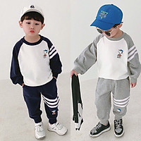 Bộ quần áo thu đông "SNOOPY" 7-17kg cho bé trai từ (1-5 tuổi). Năng động, phong cách. Vải dầy dặn, ấm áp.