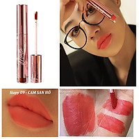 Son kem lì HA:PY Matte Lip Cream bám màu lâu trôi 3.5ml - Phiên bản son Roses mẫu mới