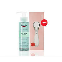 Gel rửa mặt dành cho da nhờn mụn Eucerin Proacne Cleansing 200ml Tặng Máy Massage Ion