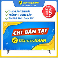 Smart Tivi NanoCell LG 4K 75 inch 75NANO75TPA - Hàng chính hãng - Giao toàn quốc