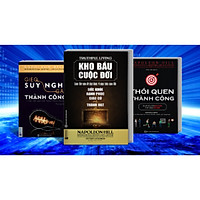 Bộ Sách Kinh Điển NAPOLEON HILL ( KHO BÁU CUỘC ĐỜI + GIEO SUY NGHĨ GẶT THÀNH CÔNG + THÓI QUEN THÀNH CÔNG) + TẶNG 01 CUỐN 05 NGUYÊN TẮC NGHĨ GIÀU VÀ LÀM GIÀU