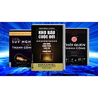 Bộ Sách Kinh Điển NAPOLEON HILL ( KHO BÁU CUỘC ĐỜI + GIEO SUY NGHĨ GẶT THÀNH CÔNG + THÓI