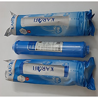 Bộ 3 lõi lọc nước KAROFI số 123 dùng cho model N-e118 N-e119/A N-e119/U (lõi số 2 OCB GAC nhỏ)
