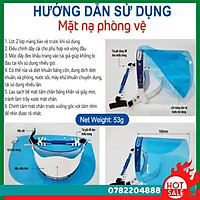 Tấm Chắn Trong Suốt Bảo Vệ Mặt Cao Cấp Fm3, Không Gây Lóa Mắt, Có Thể Tháo Rời, Tái Sử Dụng Nhiều Lần (Face Shield) - CH Hương Thị Miễn Phí Vận Chuyển