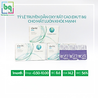Kính áp tròng Silicone Hydrogel CLARITI ELITE 1 tháng - Có Đến 10 Độ