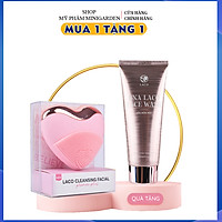 Máy rửa mặt LACO LUXURY Chính hãng tặng test sửa rửa mặt - Làm sạch sâu, massage, nâng cơ, tan nọng cằm, đẩy tinh chất