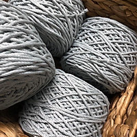 Dây thừng cotton màu size 3mm thắt macrame, trang trí, decor