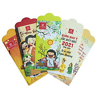 Combo 5 bao lì xì Tết 2021 PAGINI cực dễ thương