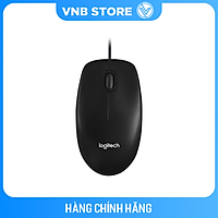 Chuột có dây LOGITECH B100 - Hàng chính hãng