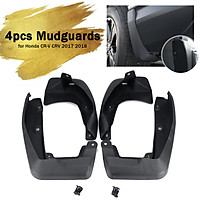 4Pcs Car front and rear mud flaps Mudguard for Honda CR-V CRV 2017-2018