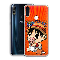 Ốp lưng dẻo cho điện thoại Zenfone Max Pro M2 - 01219 7854 DAOHAITAC08 - One Piece - Hàng Chính Hãng