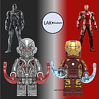 MÔ HÌNH ULTRON VÀ IRON MAN MARK 43 ( LEGO MARVEL )