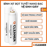 Bình xịt bọt tuyết vệ sinh giày 400ML Q Cleaner