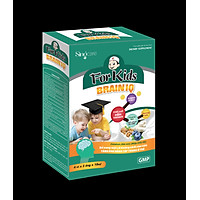 Thực phẩm bảo vệ sức khoẻ FOR KIDS BRAIN IQ (Hộp 20 ống x 10ml) - Bổ sung dưỡng chất cho não, tăng khả năng tập trung ở trẻ
