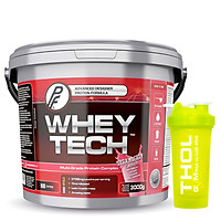 Combo Sữa Tăng Cơ và Nuôi Dưỡng Cơ Bắp - Whey Tech - 66 Liều dùng - 3 Kg & Tặng kèm bình lắc 600ml (Màu ngẫu nhiên)