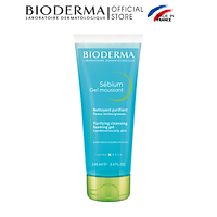 Gel Rửa Mặt Tạo Bọt, Không Chứa Xà Phòng Bioderma Sebium Gel Moussant