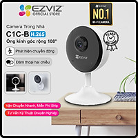 Camera WI-FI EZVIZ C1C-B 1080p, Đàm Thoại 2 Chiều, Công Nghệ Video H.265, Rõ Ràng Mọi Lúc, Báo Động Chủ Động Thông Minh, Cảnh Báo Âm Thanh Thân Thiện Với Người Dùng, Thiết Kế Nhỏ Gọn Và Tinh Tế.--Hàng Chính Hãng