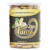Hạt Điều Rang Không Muối Fami (300g / Hũ)