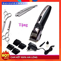Tông đơ cắt tóc Hàn Quốc Codol 531 tặng kèm bộ kéo cắt tóc và dao cạo râu - Tăng đơ cắt tóc