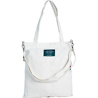 Túi Vải Tote Đeo Chéo Living XinhStore (31 x 35 cm) - Trắng