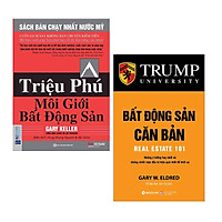 Combo 2 Cuốn Sách Bất Động Sản Hay: Triệu Phú Môi Giới Bất Động Sản + Bất Động Sản Căn Bản (Tái Bản 2018) / Sách Kỹ Năng Làm Việc - Bài Học Kinh Doanh Để Thành Công (Tặng Bookmark Happy Life)
