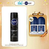Xịt Ngăn Mùi Nivea Men Than Hoạt Tính 80027 (150ml)