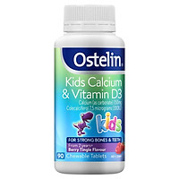 Ostelin Kids Calcium & Vitamin D3 90 Chewable Tablets