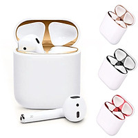 Miếng dán kim loại chống bán bẩn dành cho airpod 1,2 - Miếng dán chống bẩn airpod1 , 2