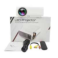 Máy chiếu mini ️Freeship ️ Máy chiếu yg540 Kết nối không dây với điện thoại hỗ trợ chuyển đổi đa ngôn ngữ