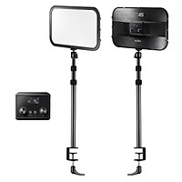 Godox ES45 E-sports LED Video Light Panel Max. 2500 Lumen 2800K-6500K Dimmable with C-Clamp Desk Mount Light Stand 2.4G