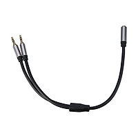 3.5mm to Dual 3.5mm Audio Cable 3.5mm Female to Dual 3.5mm Male Earphone Microphone Splitter Phone Audio Expansion Cable