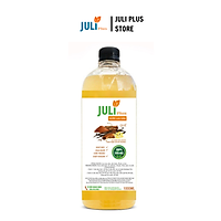 Nước lau sàn nhà hữu cơ JULI  Plus hương quế, sả chanh, Chiết xuất tinh dầu thảo mộc thiên nhiên khử mùi đuổi muỗi và côn trùng – Chai 1000ml ( 1 lít)