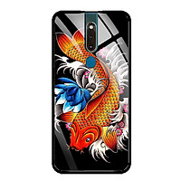 Ốp lưng Kính Cường Lực cho Oppo F11 Pro - 0010 FISH05 - Hàng Chính Hãng