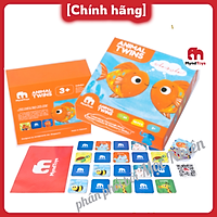 Đồ Chơi Xếp Hình MyndToys - Animal Twins - Memory Matching Game 48 Thẻ Dành Cho Các Bé Trên 2 Tuổi