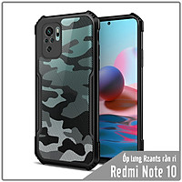 Ốp lưng cho Xiaomi Redmi Note 10 Rzants rằn ri che camera - Hàng nhập khẩu
